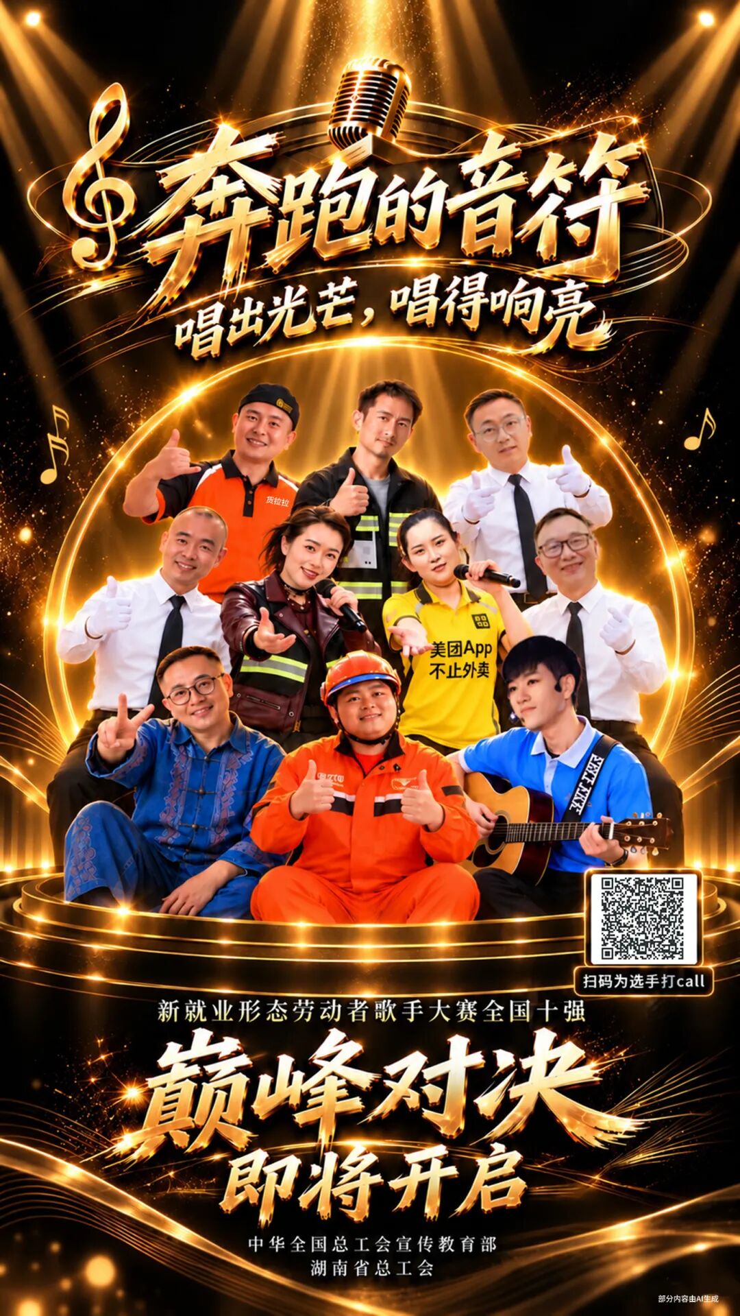 全国十强,新就业群体版《歌手》来了!