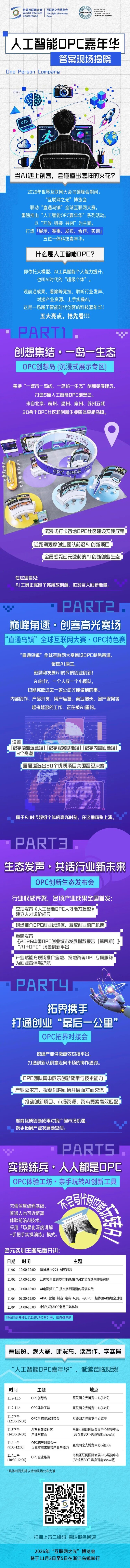 人工智能OPC嘉年华，五大亮点抢先看