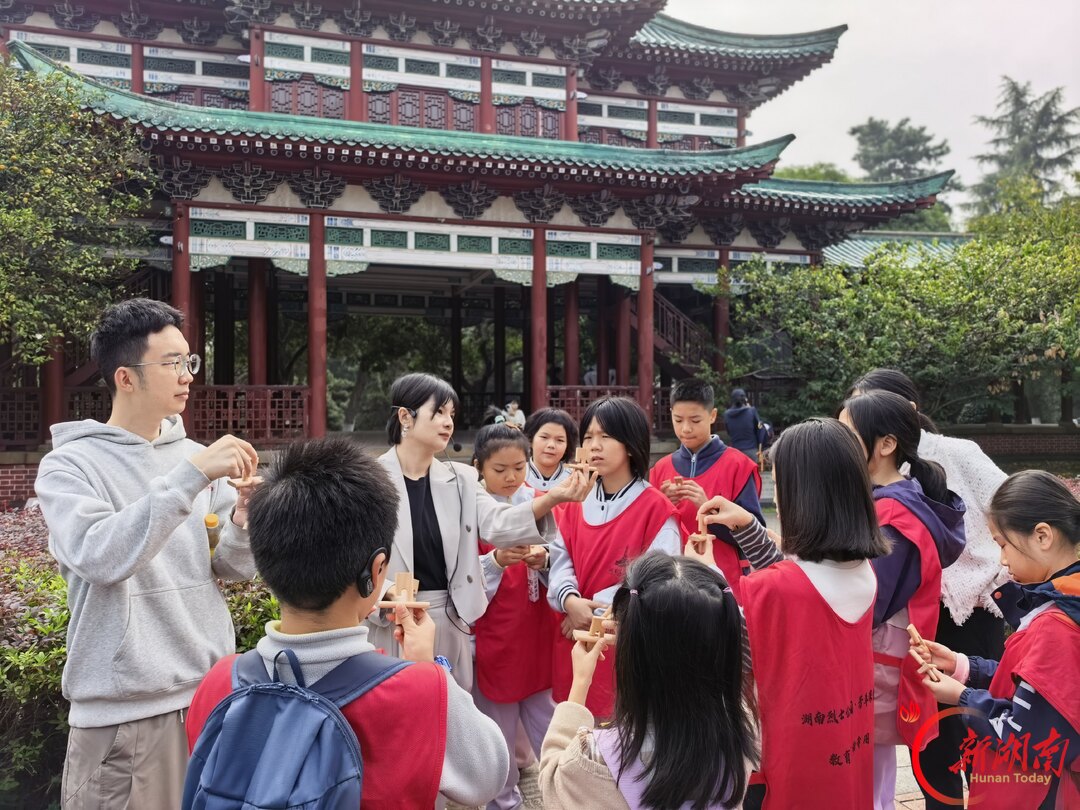 古韵古风，馆园共赏——湖南烈士公园携手湖南省博物馆举办“馆园融合”建筑艺术教育活动