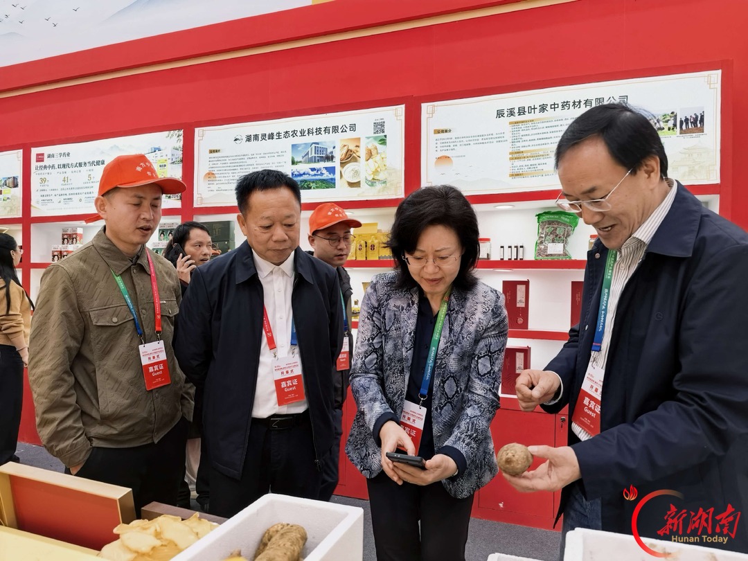 第四届湖南（廉桥）中医药产业博览会在邵东开幕
