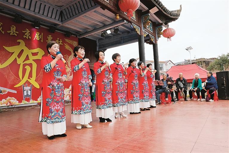 视觉丨汝城:京剧下乡
