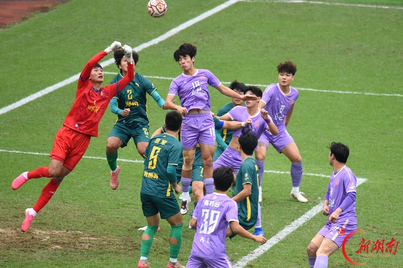 “湘超”第十二轮:郴州队3比0战胜岳阳队