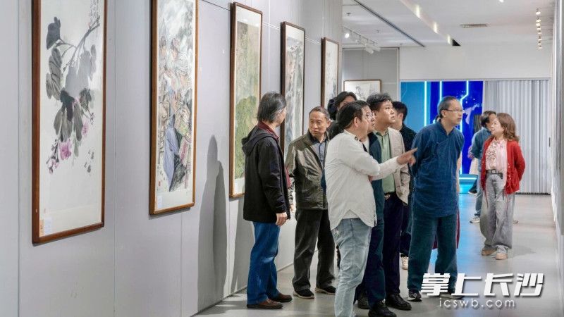 近120件精品展出！中部六省中国画邀请展亮相长沙