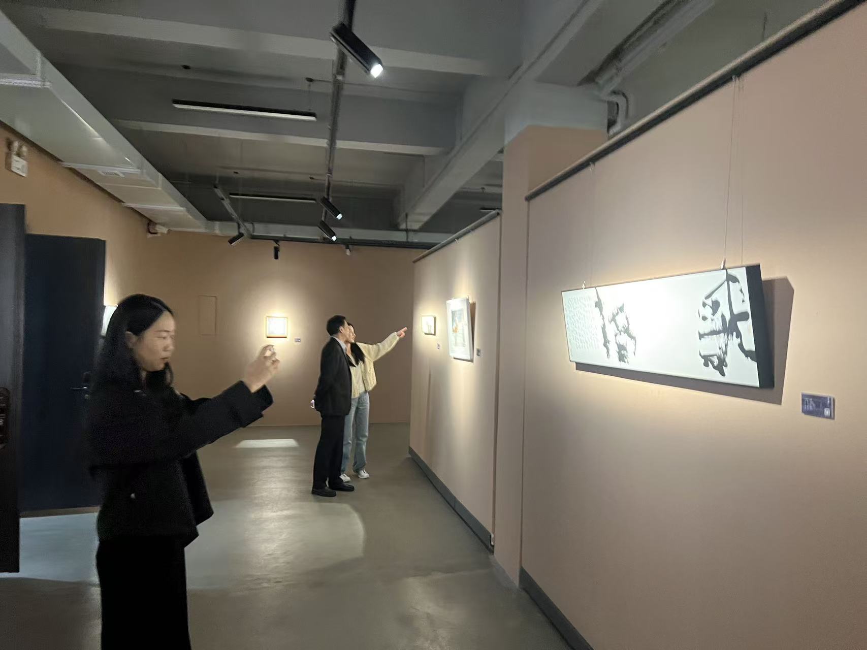 笔墨如赋格  三位艺术家相聚天一美术馆