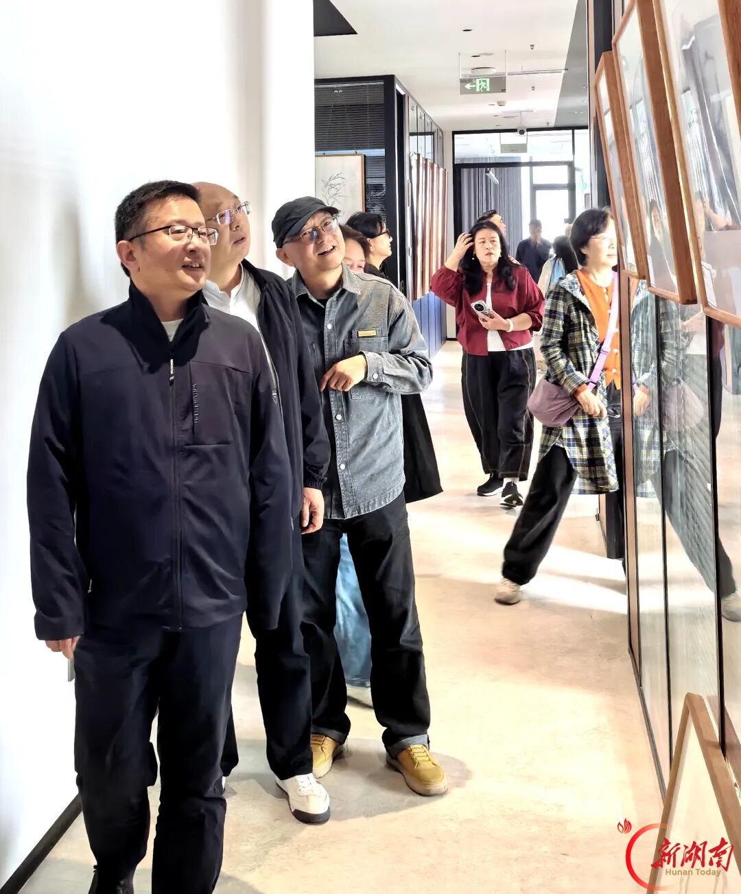 “江湖之濆——黄志东花鸟画小品展”在长沙开幕
