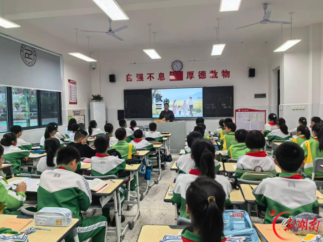初中语文“1+X”多元阅读教学成果推广活动走进溶江小学