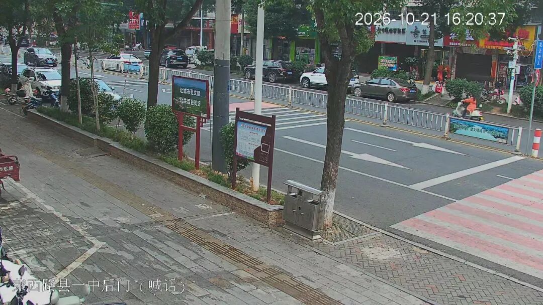 上新!岳阳县街头来了AI“站岗员”