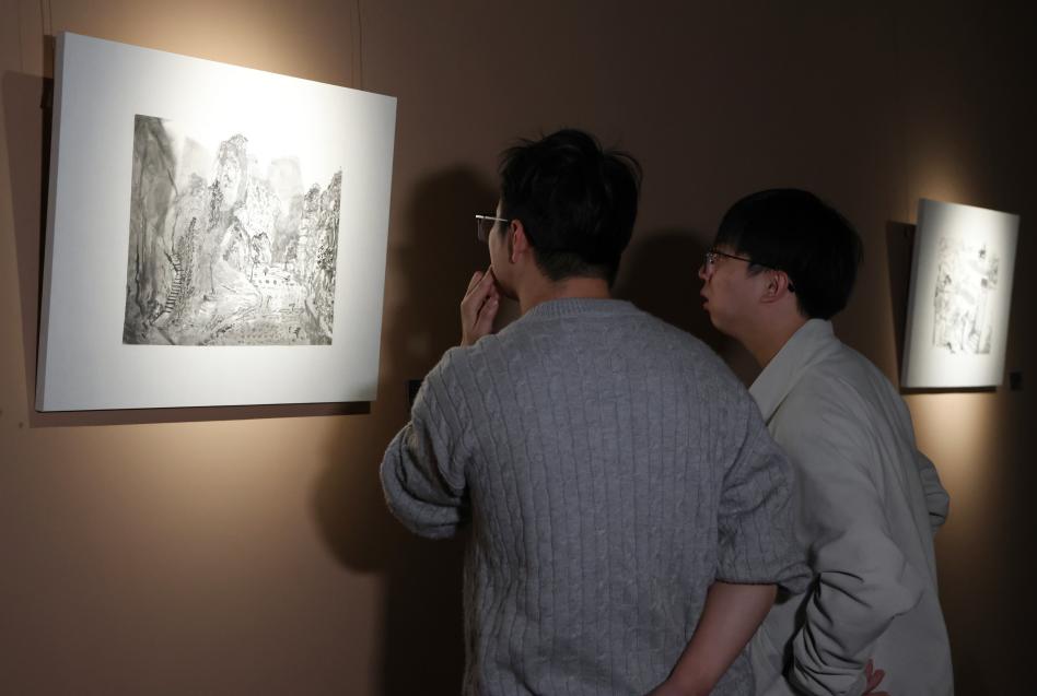 笔墨成赋格 《赋格》三人艺术展亮相天一美术馆