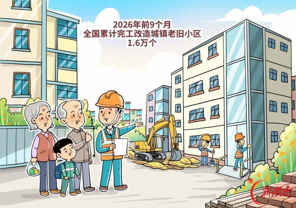 观点漫画 | 政策利好，城镇老旧小区焕新