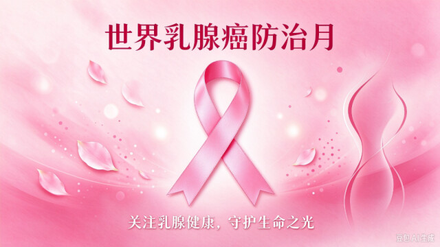 世界乳腺癌防治月｜乳腺健康，女性身心健康的重要基石