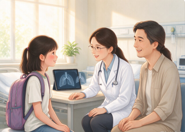 长沙花季女孩遭遇隐匿支气管结核，精准诊疗守护返校路