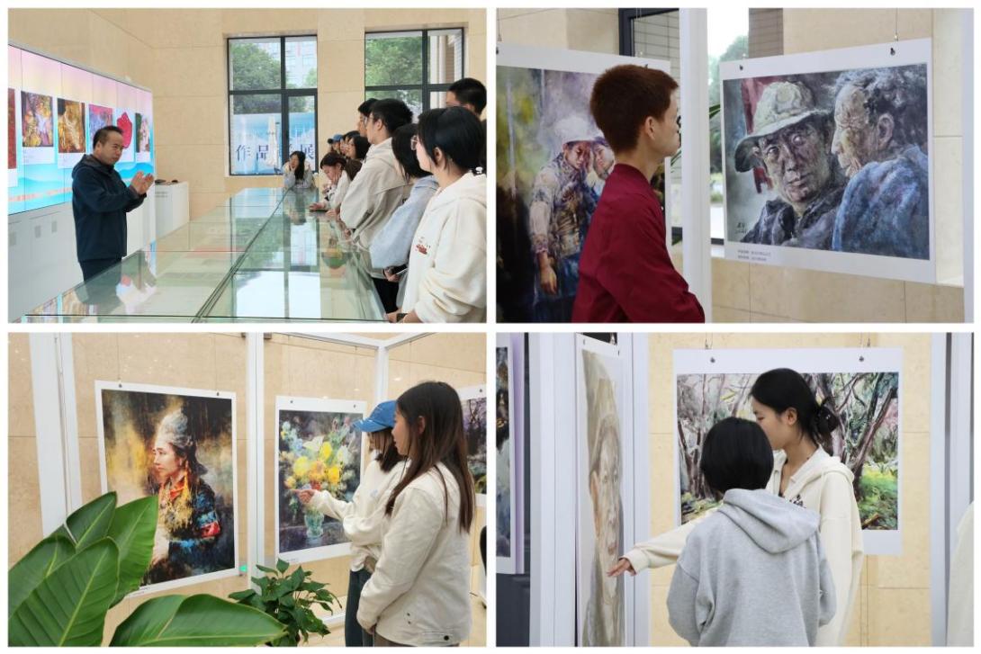 长沙民政职院艺术学院党总支品牌项目推出教师作品系列展
