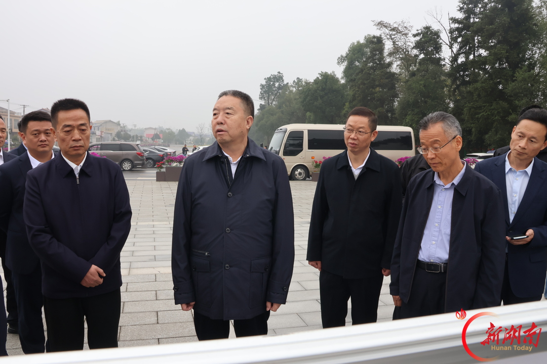 毛万春在湘阴县调研