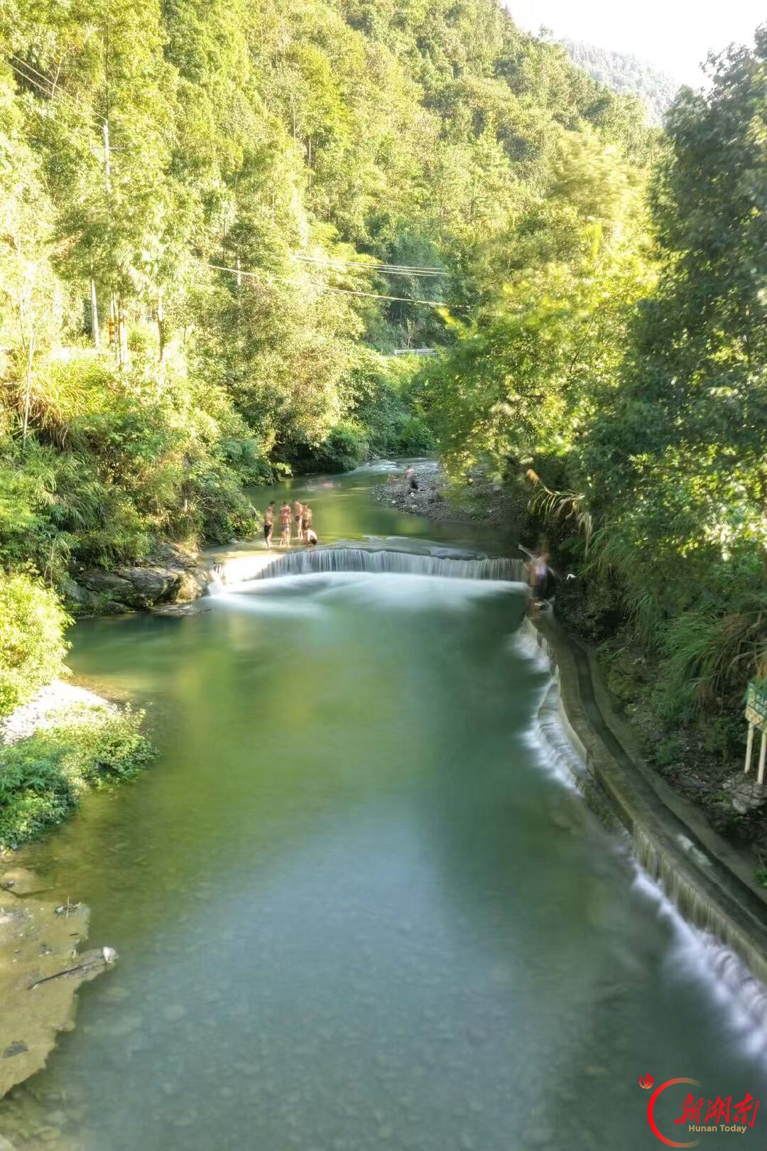 水田河的新河道