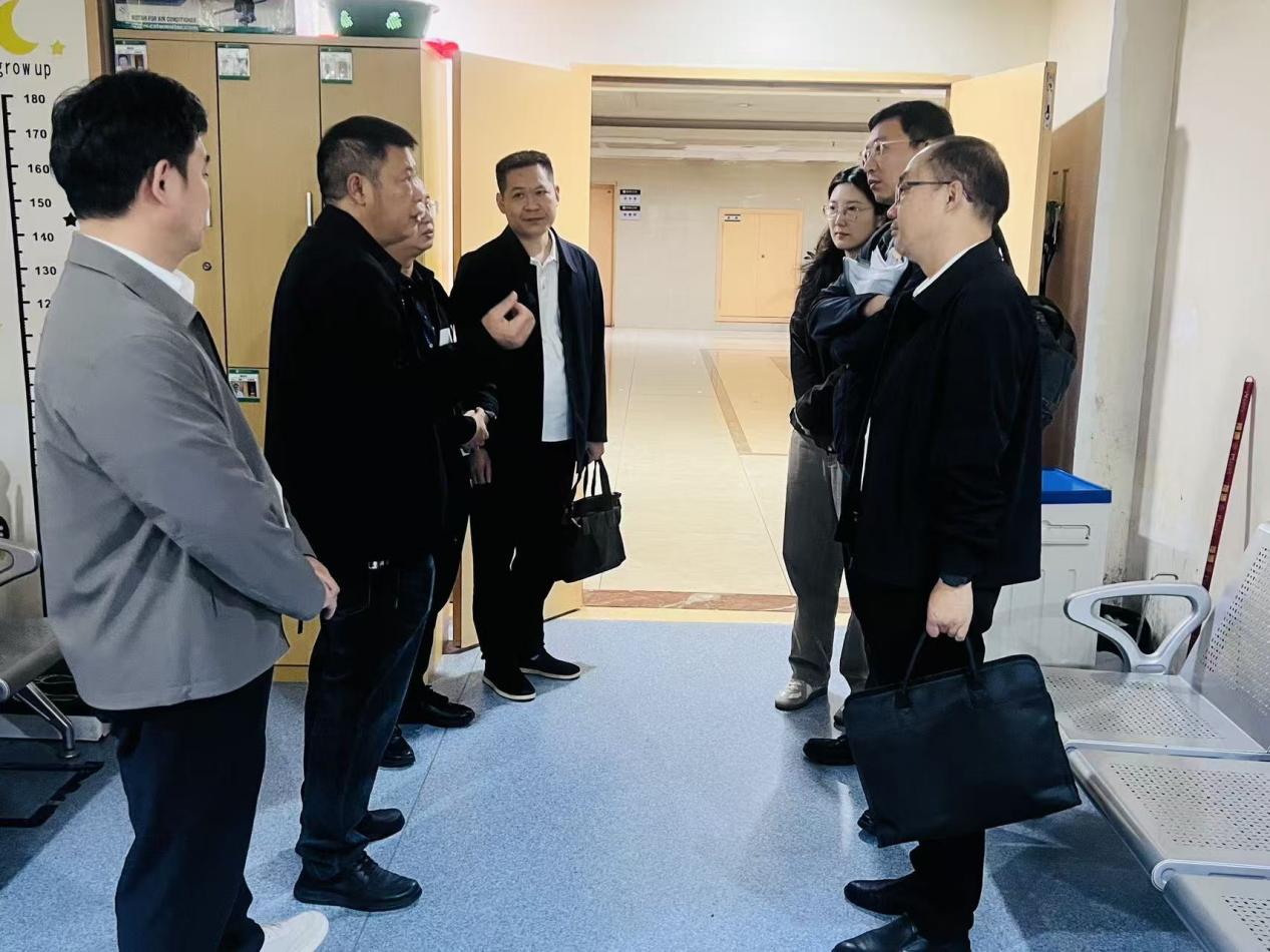 国家卫健委卫生发展研究中心赴邵阳县调研血液净化服务工作