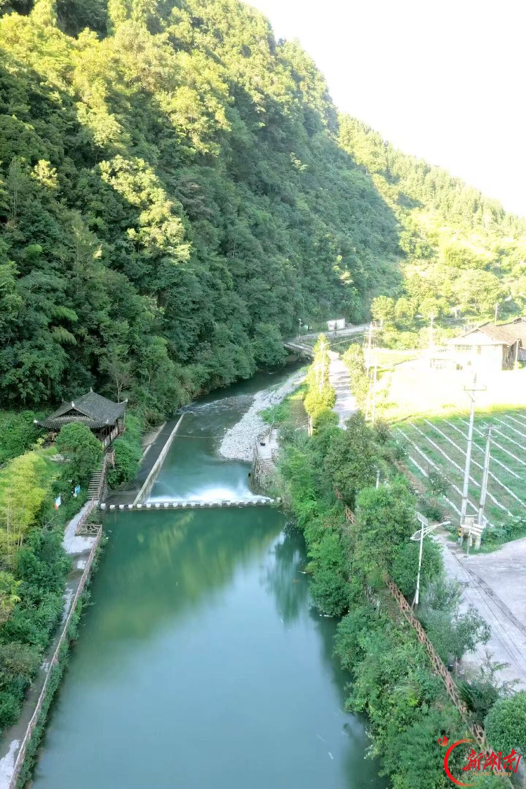 水田河的新河道