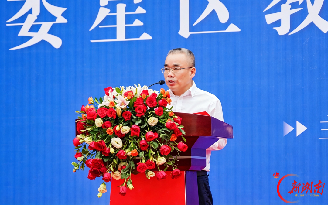 奋进“十五五” 强基育新人·局长访谈｜娄底市娄星区教育局党组书记、局长王晖：锚定基点强根基 五育向新育新人