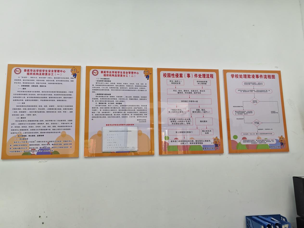 娄底华达学校：织密防护网 筑牢安全墙