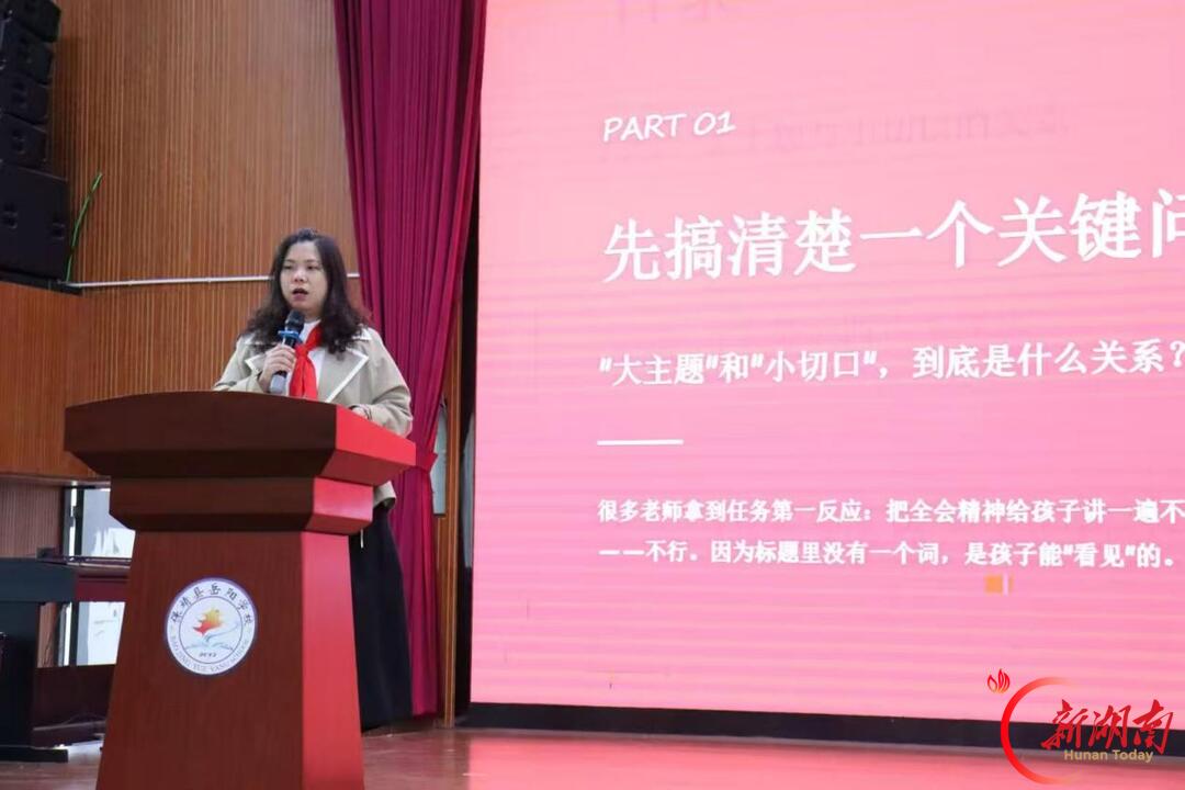 高举队旗跟党走,湘西州红领巾宣讲送教活动润童心