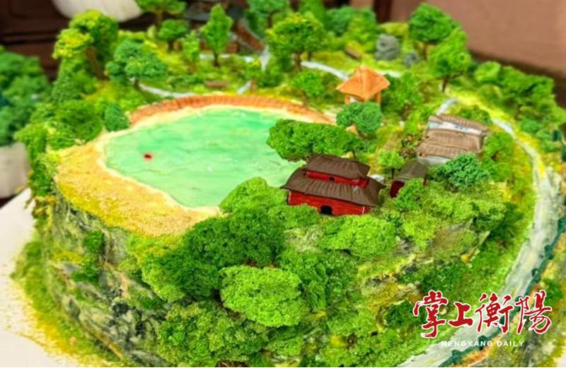 衡阳烘焙主理人靠一座“南岳大庙”摘得全国大赛季军