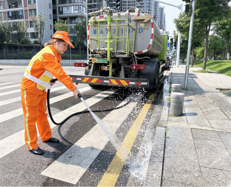 雨花区关爱环卫工人,致敬城市“美容师”
