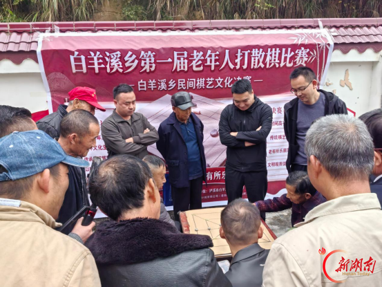 石头木棍当棋子 土鸡土鸭作奖品——泸溪一乡村办了场“最土”棋赛
