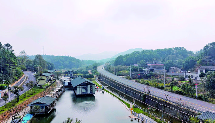 岳塘区荷指路获评全省农村“最具人气路”