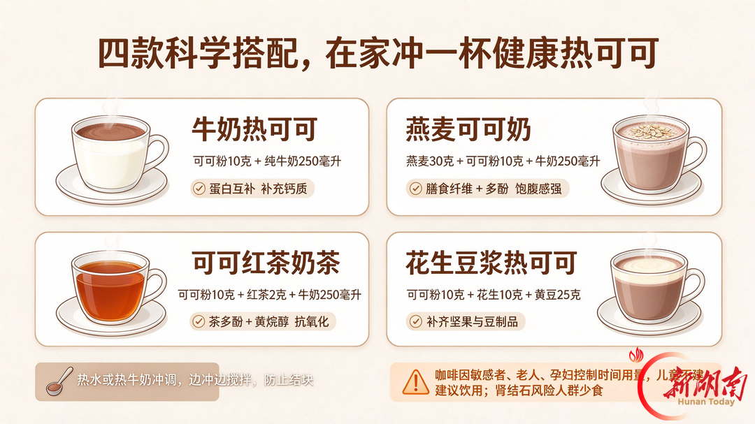 比奶茶好喝还健康不长胖 建议秋冬多喝这种饮品