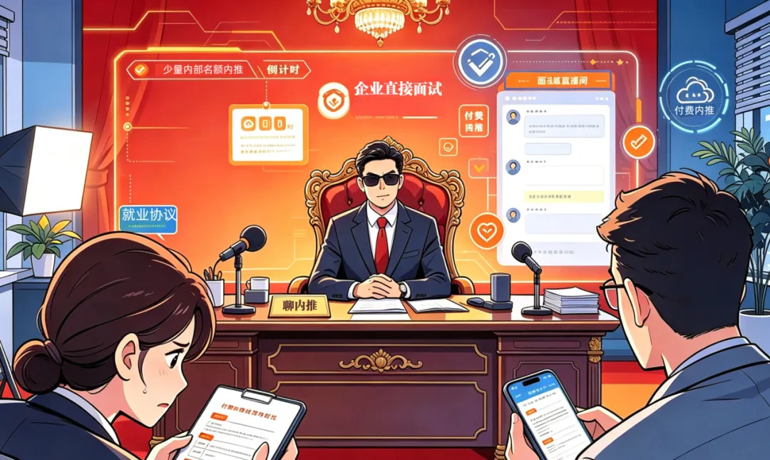 “内部推荐”“直签保录” 别轻信!看这篇求职不踩坑
