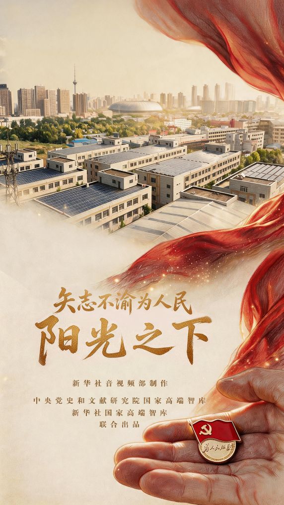 矢志不渝为人民丨阳光之下