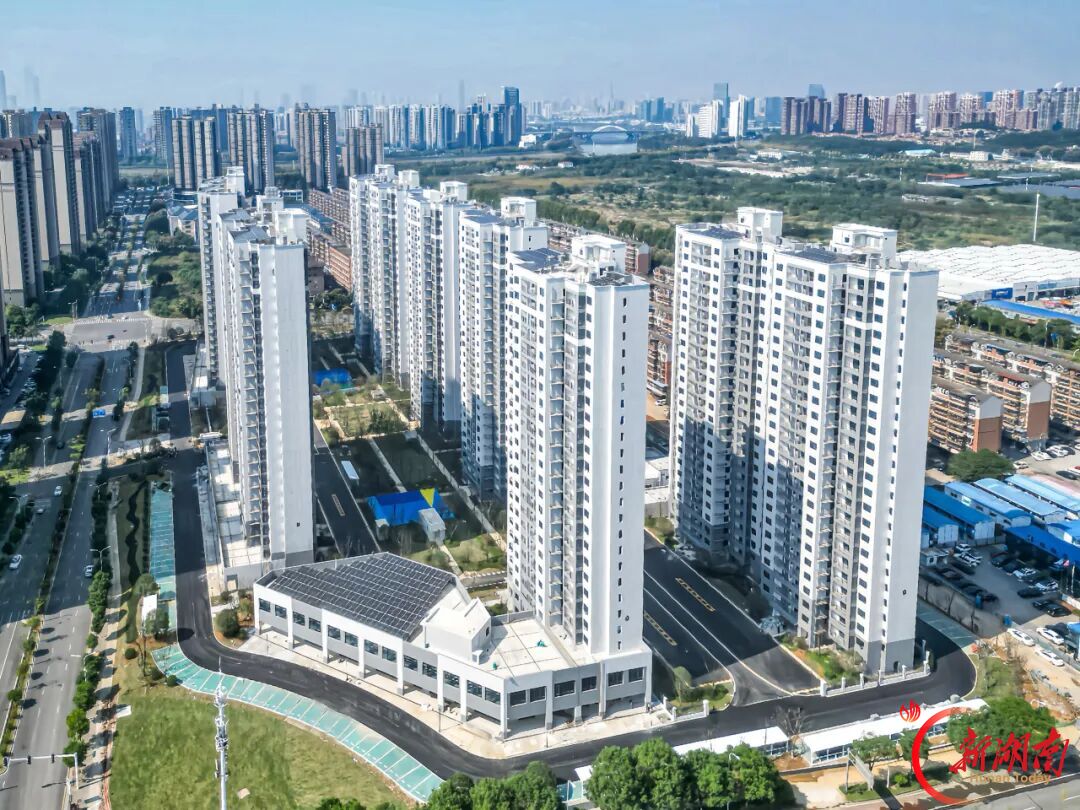 湖南建投建工芙蓉二号安置小区（三期）提前10月交付 1052户回迁居民圆了安居梦