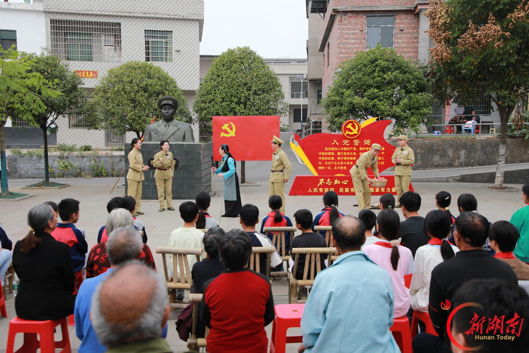 耒阳:红色文艺走基层 革命精神润人心