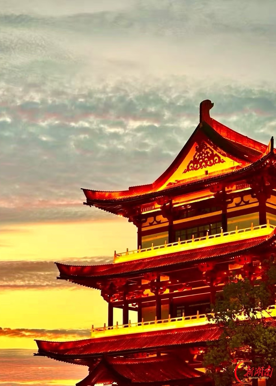 秋色征集令丨江阁听秋