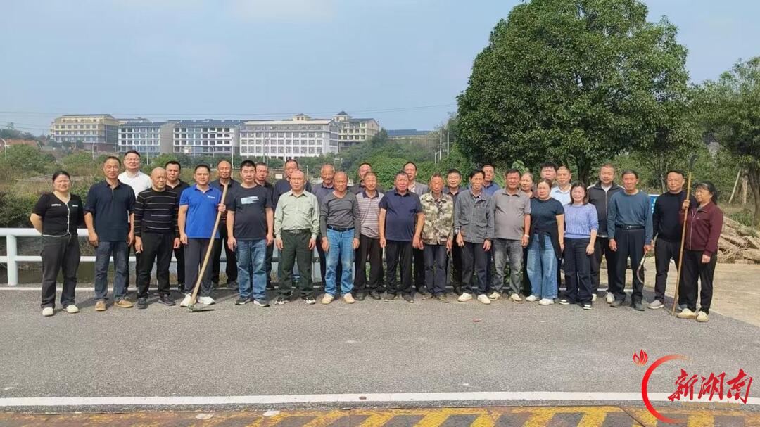 长沙市望城区茶亭镇静慎村:齐心清剿一枝黄花 共护乡村生态安全