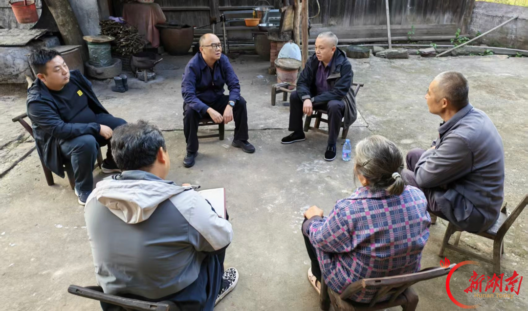 郑平到沅陵县太常片区沙金滩村督导常态化帮扶等工作
