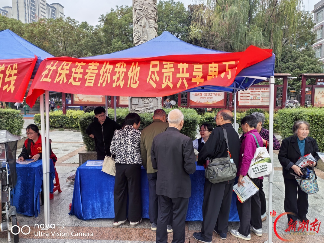洞口县:双线服务齐发力 社保惠民零距离