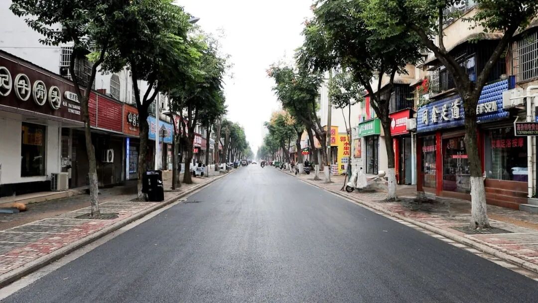 津市银苑路排水管网改造完工恢复通行