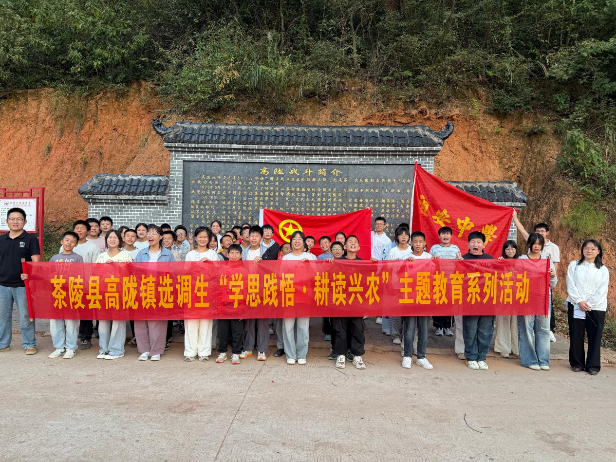 茶陵县高陇镇:东阳文化润乡土 红色寻访砺初心