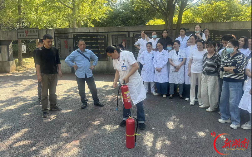 天元区嵩山街道社区卫生服务中心开展2026年下半年消防安全培训及演练活动