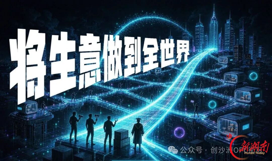 零成本做跨境电商！创沙洲OPC街区跨境电商首批合伙人培训启动