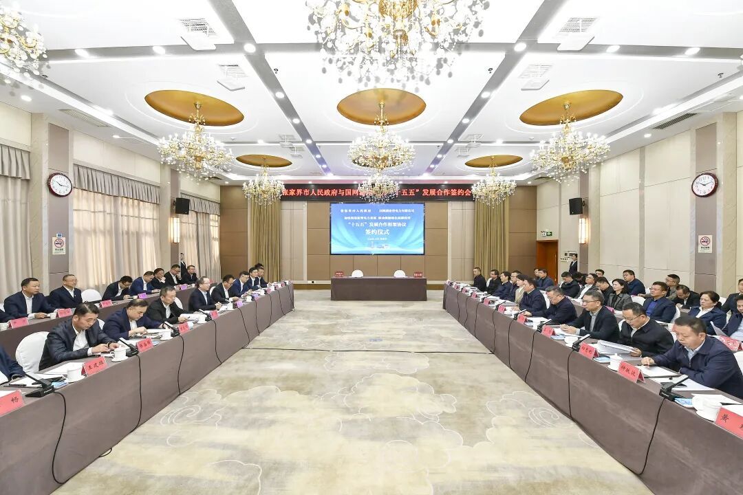 张家界市人民政府与国网湖南省电力有限公司签订“十五五”发展合作框架协议