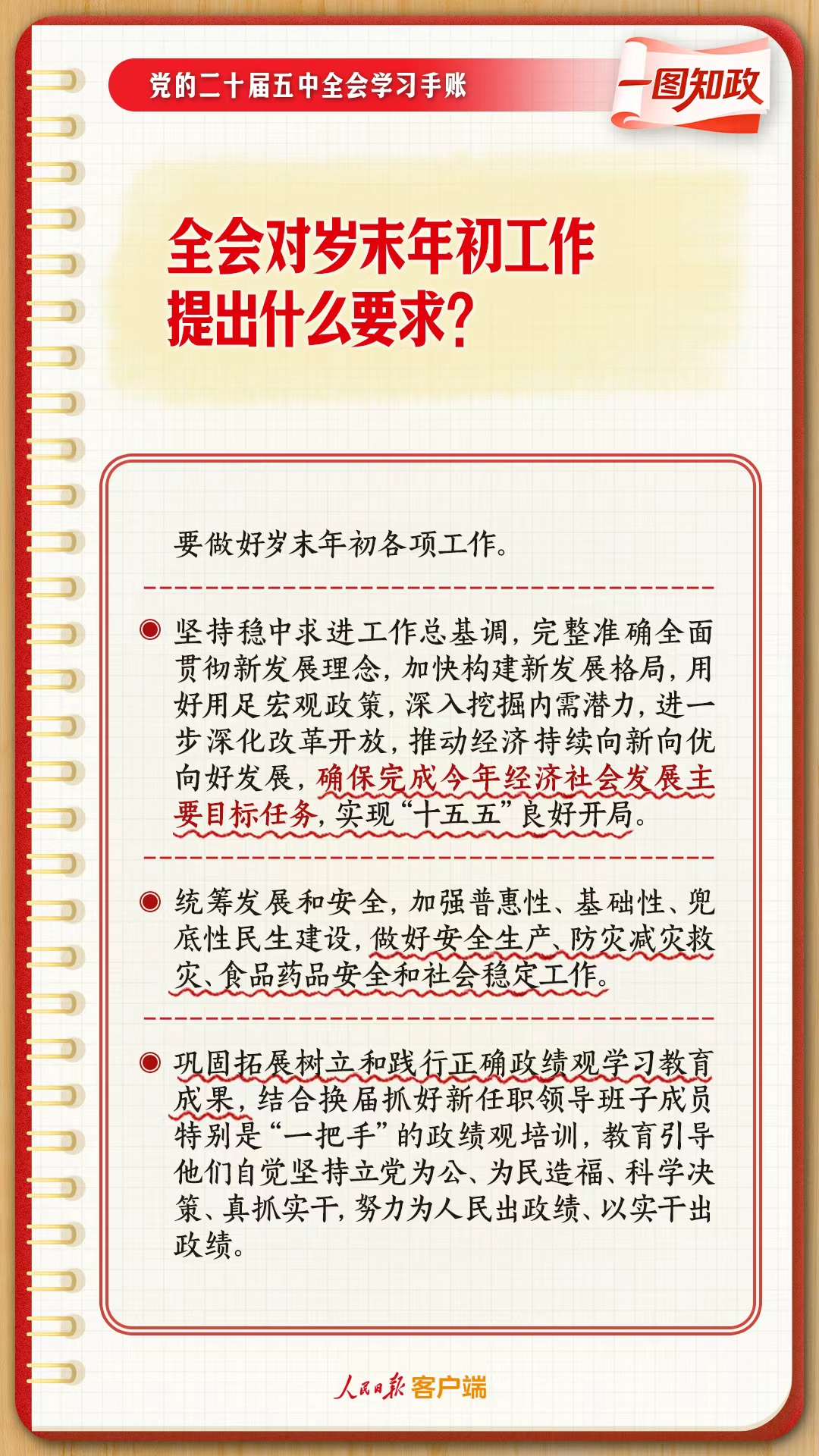 收藏！党的二十届五中全会学习手账来了