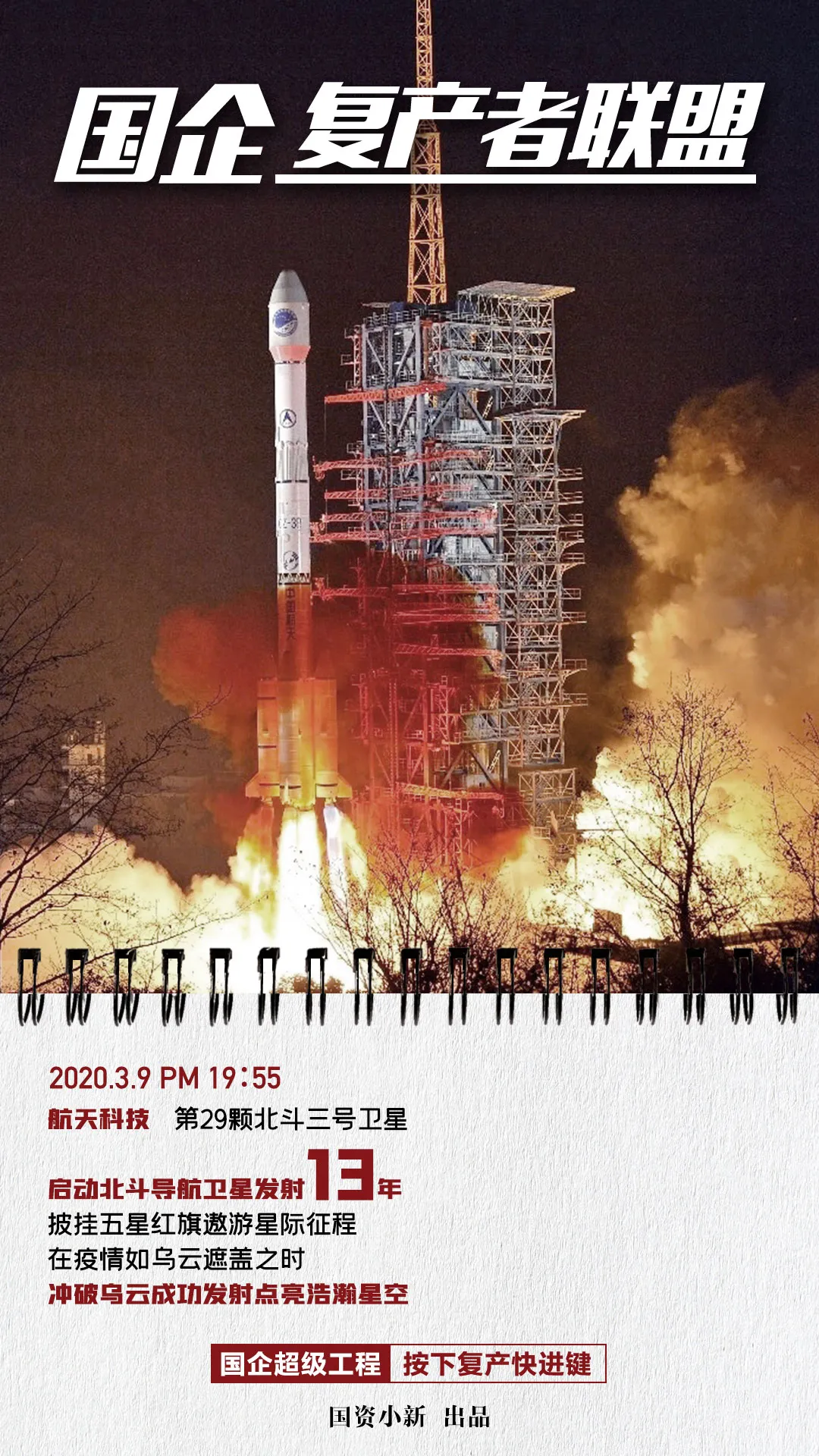 国企复产者联盟：超级工程按下快进键!