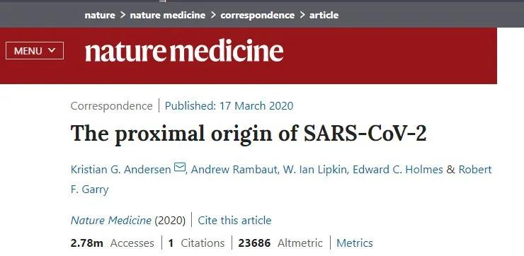 美科学家：武汉绝不是新冠病毒源头