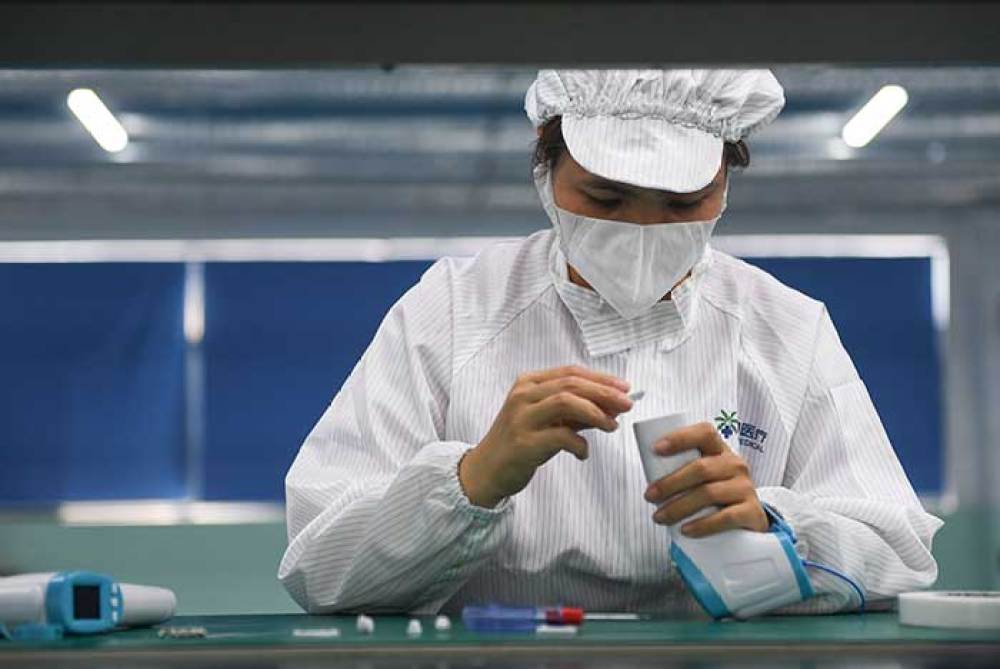 组图 | 忙碌的生产线——海南一医疗物资生产企业复工复产见闻