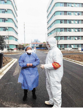 “冲锋在前，是我们应有的样子”