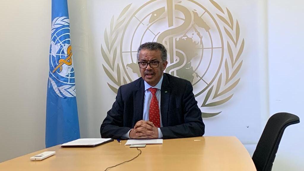 世卫组织总干事：感谢二十国集团对世卫组织的支持