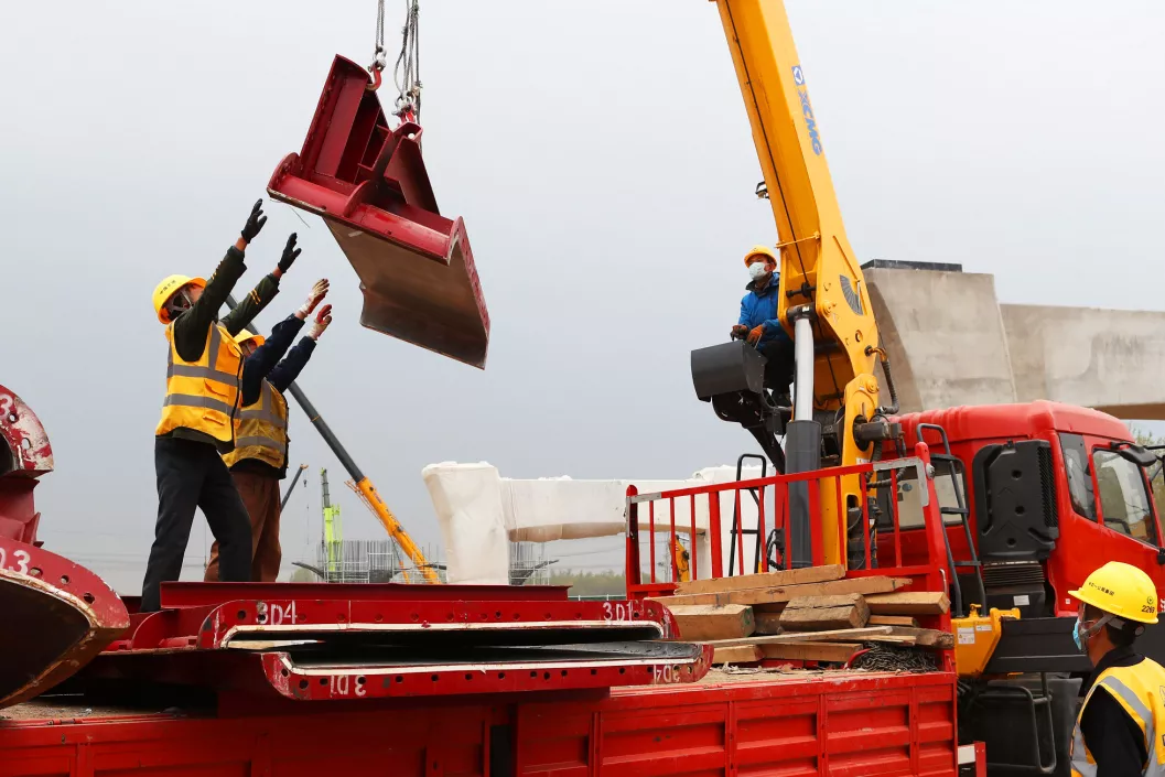 为雄安新区修路，一刻也不能耽误!