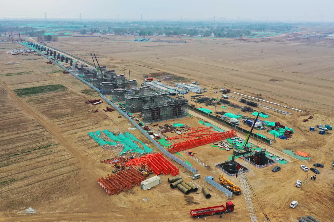 为雄安新区修路，一刻也不能耽误!