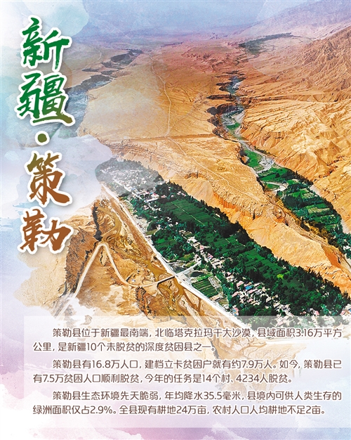 策勒：攻克人多地少就业难题